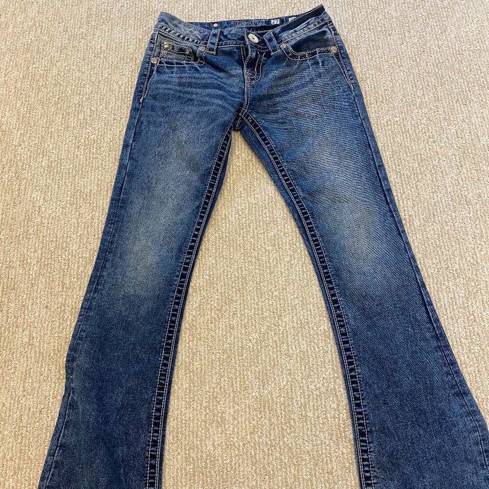 miss me jeans size 27 relaxed bootcut